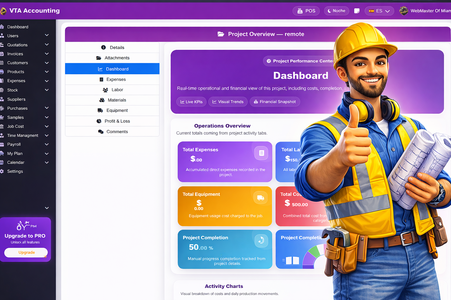 Project Pro Screenshot